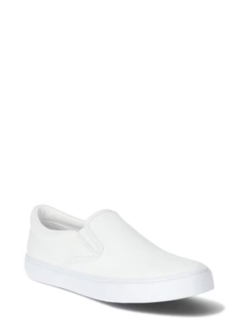 No Boundaries Twin Gore Canvas Slip On Sneakers, Wide Width Available, Women's
